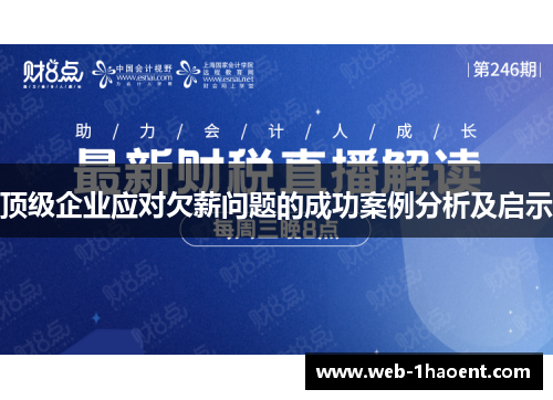 顶级企业应对欠薪问题的成功案例分析及启示
